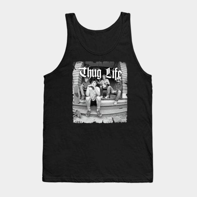 Vintage Thug Life Golden Tank Top by susahnyages